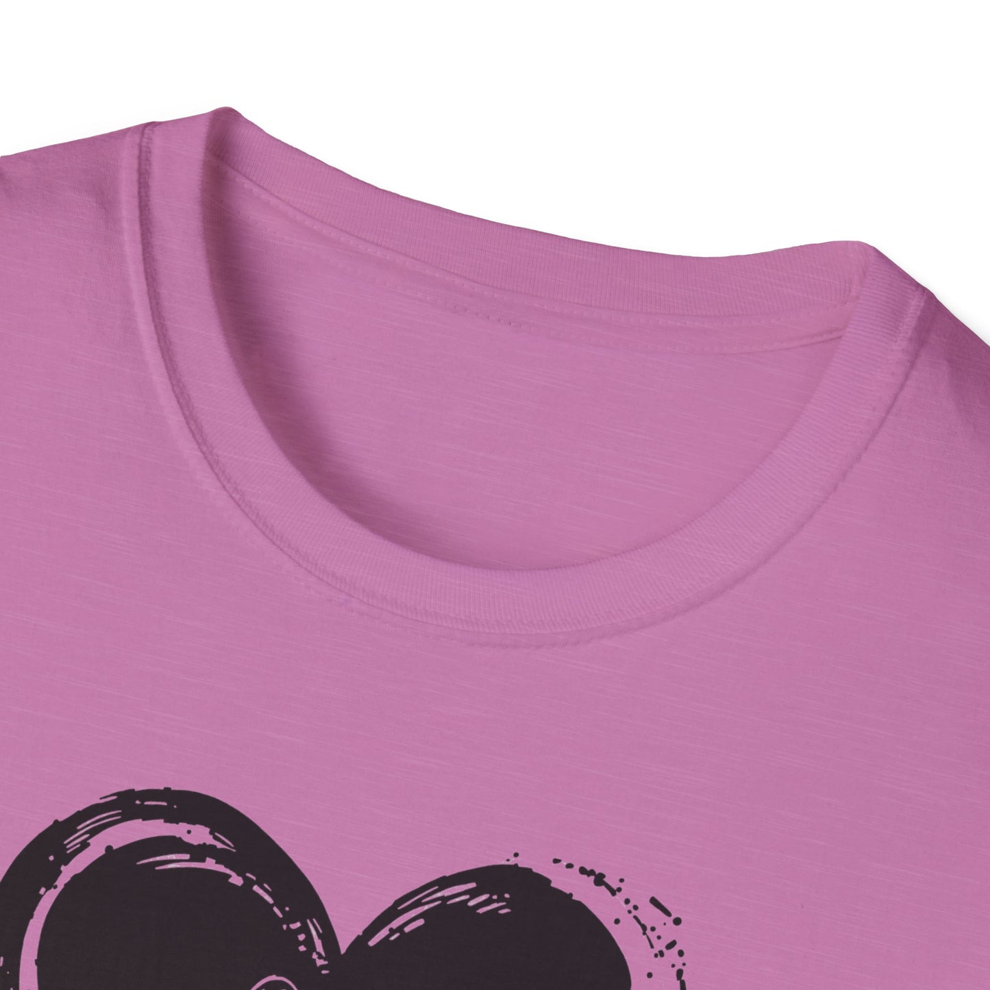 Dog Paw Heart T-Shirt — "All You Need is Love and a Dog" Pet Lover Tee