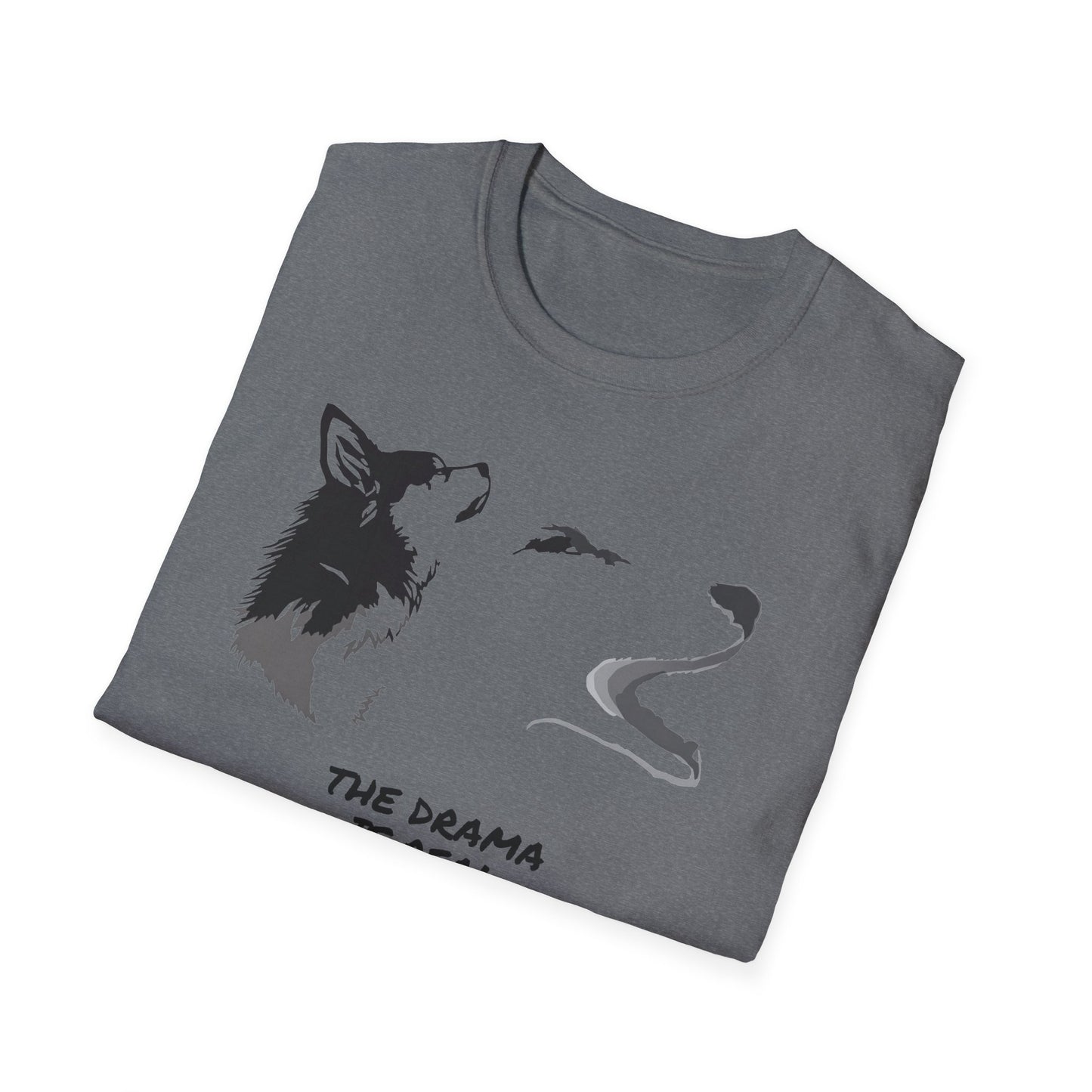 Wolf Howl T‑Shirt — "The Drama Is Real" Graphic Tee