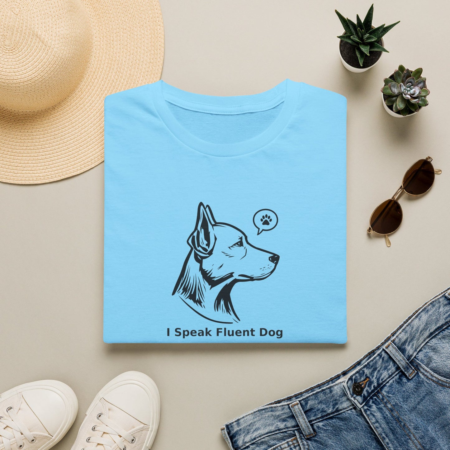 I Speak Fluent Dog T-Shirt — Funny Dog Lover Tee