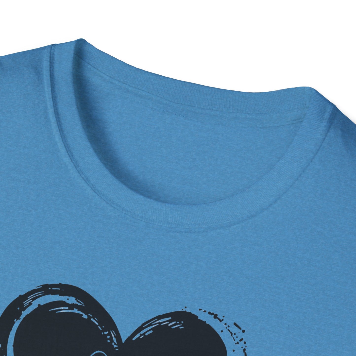 Dog Paw Heart T-Shirt — "All You Need is Love and a Dog" Pet Lover Tee