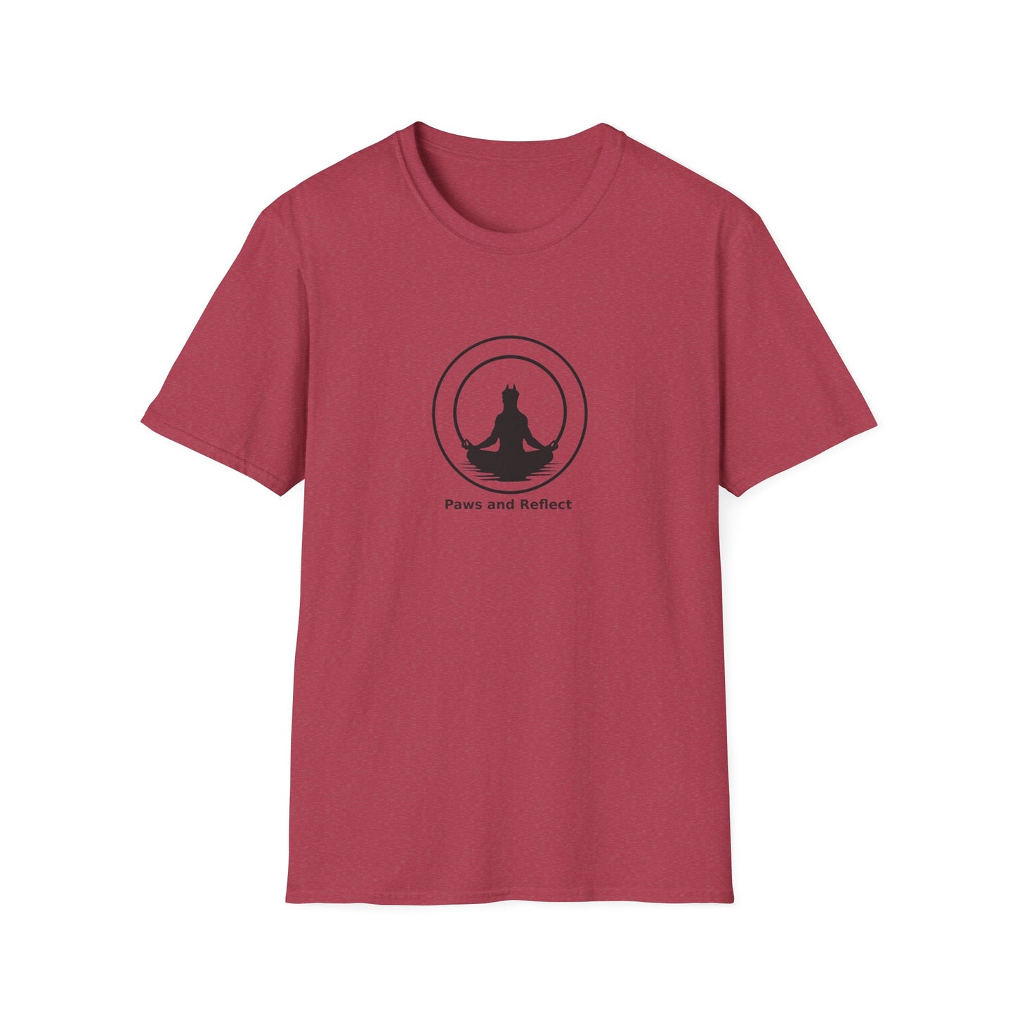 "Paws and Reflect" Zen Yoga Tee