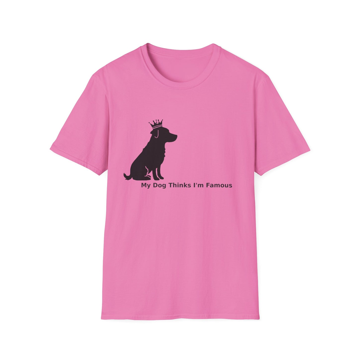 'My Dog Thinks I’m Famous' Crowned Labrador Tee