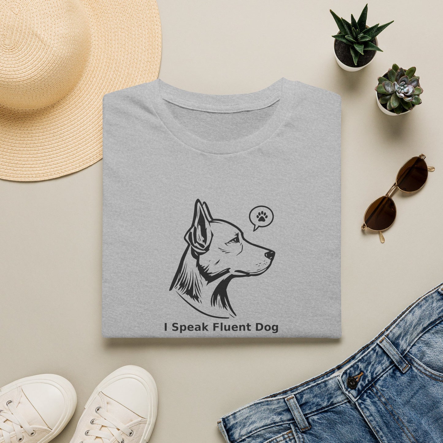 I Speak Fluent Dog T-Shirt — Funny Dog Lover Tee