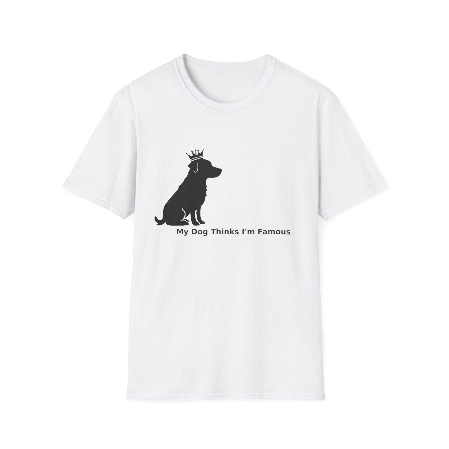 'My Dog Thinks I’m Famous' Crowned Labrador Tee