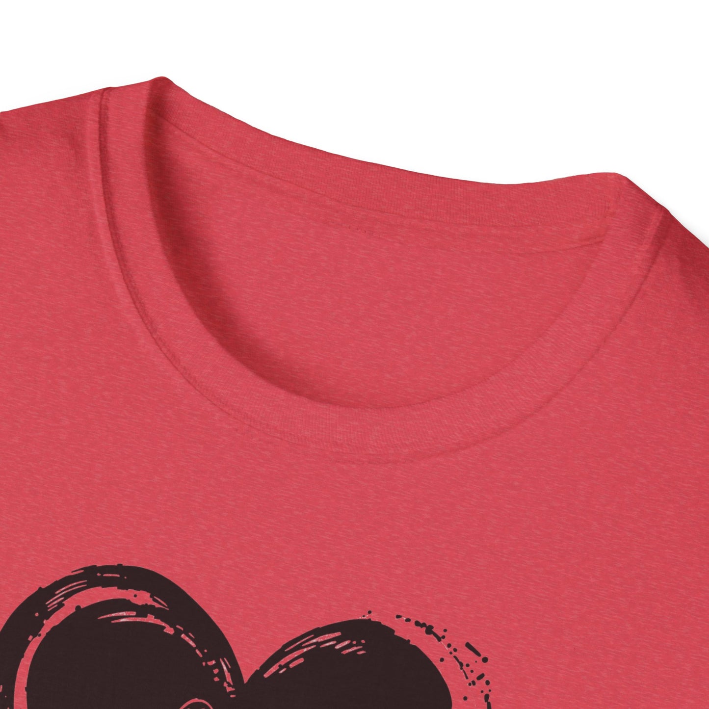 Dog Paw Heart T-Shirt — "All You Need is Love and a Dog" Pet Lover Tee