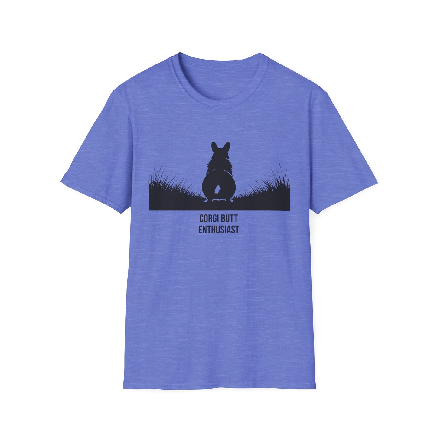 Corgi Butt T-Shirt — Cute Silhouette Dog Tee for Corgi Lovers