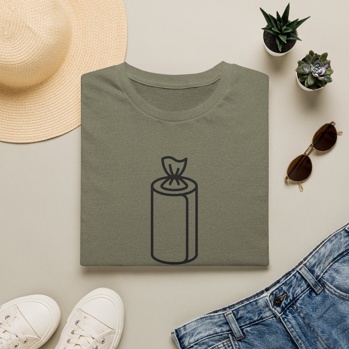 Poop Bags Are My Love Language T‑Shirt — Funny Dog Mom Pet Waste Bag Tee