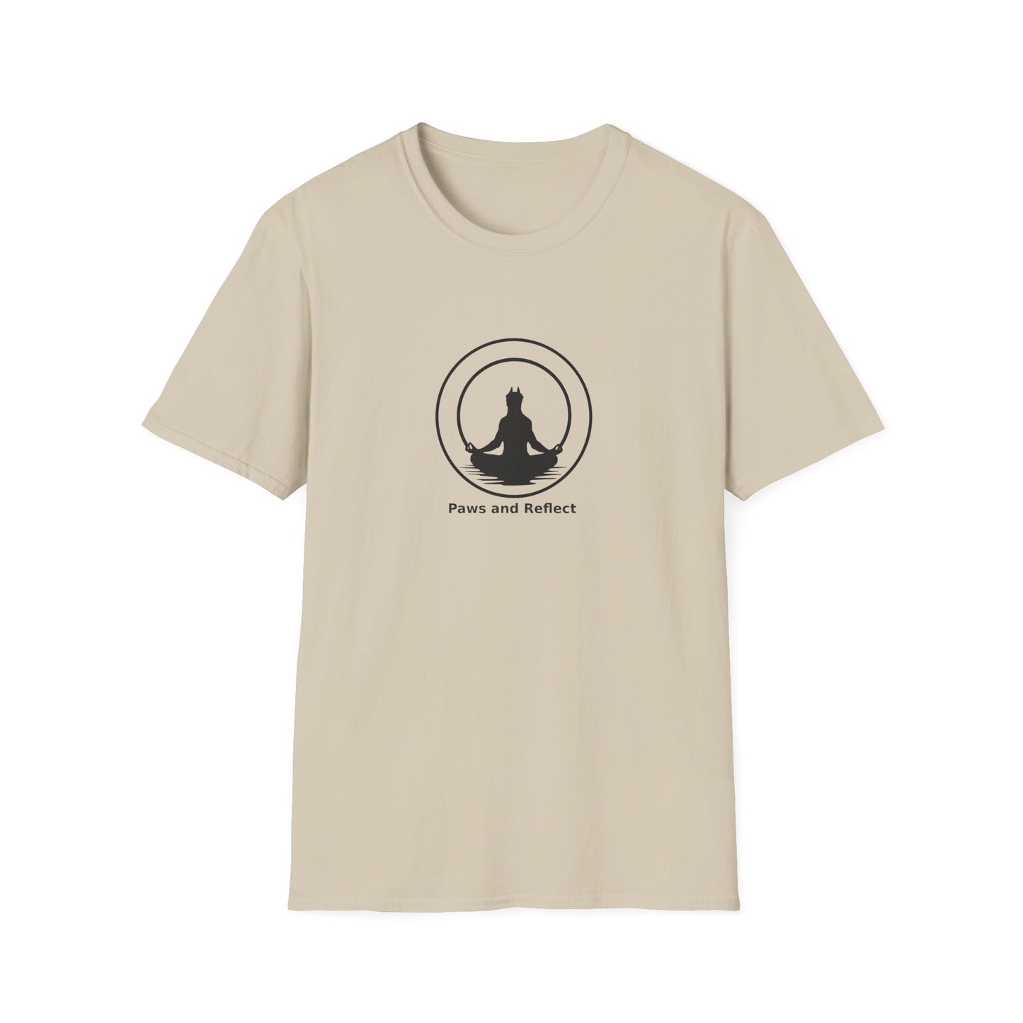 "Paws and Reflect" Zen Yoga Tee
