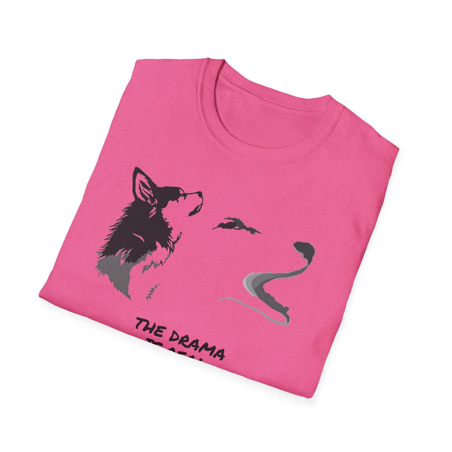 Wolf Howl T‑Shirt — "The Drama Is Real" Graphic Tee