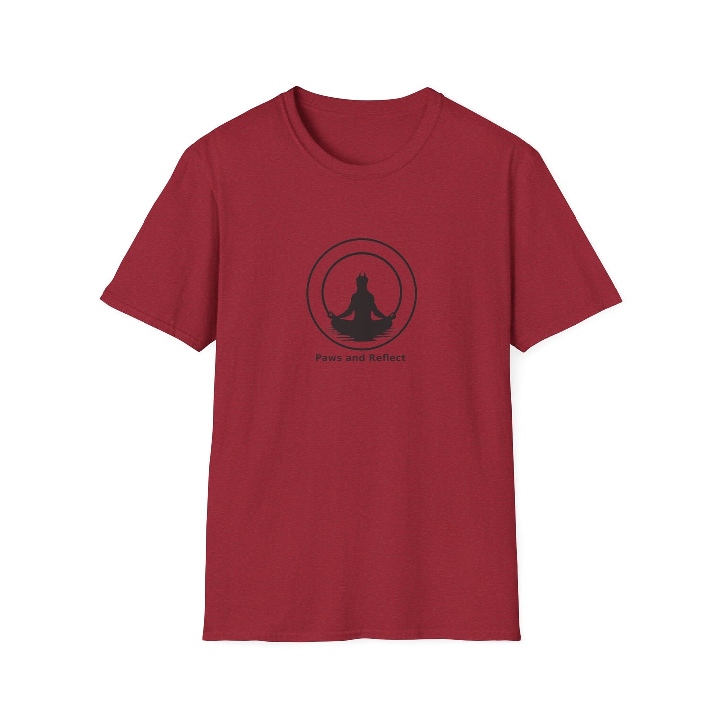 "Paws and Reflect" Zen Yoga Tee
