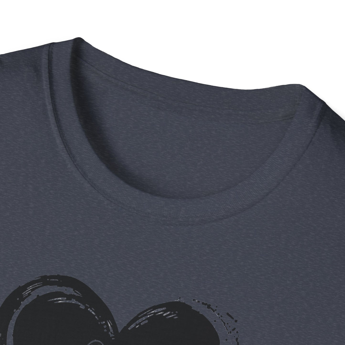 Dog Paw Heart T-Shirt — "All You Need is Love and a Dog" Pet Lover Tee