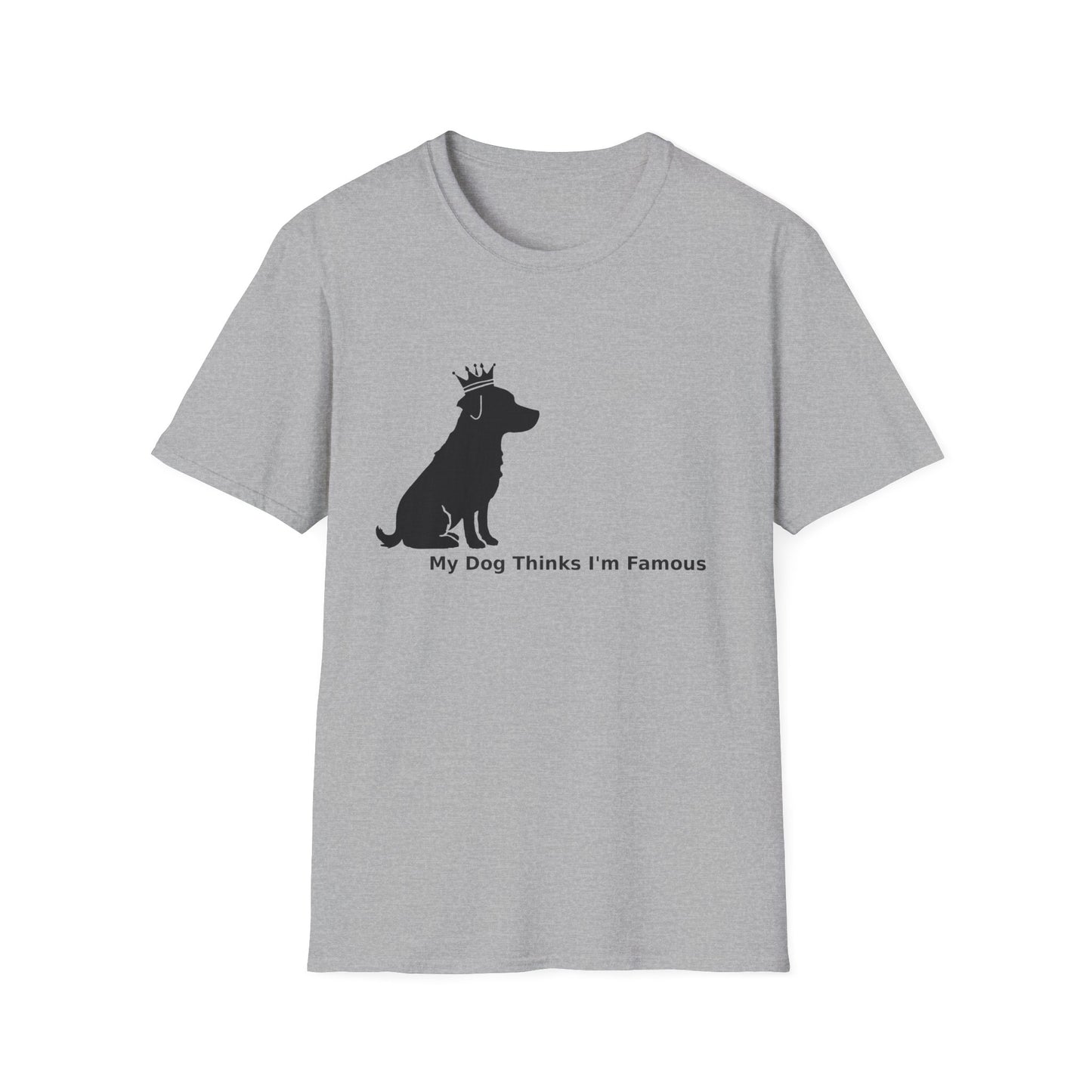 'My Dog Thinks I’m Famous' Crowned Labrador Tee
