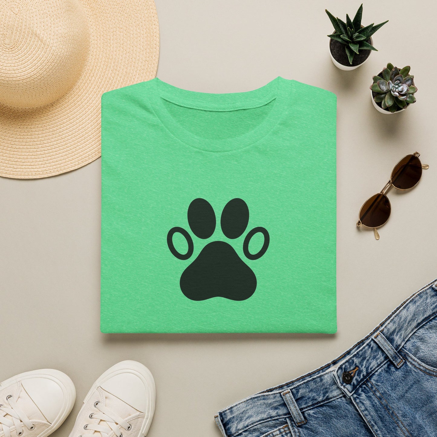 Paw Print T-Shirt — "I Shovel Poop, You're Welcome" Dog Lover Tee