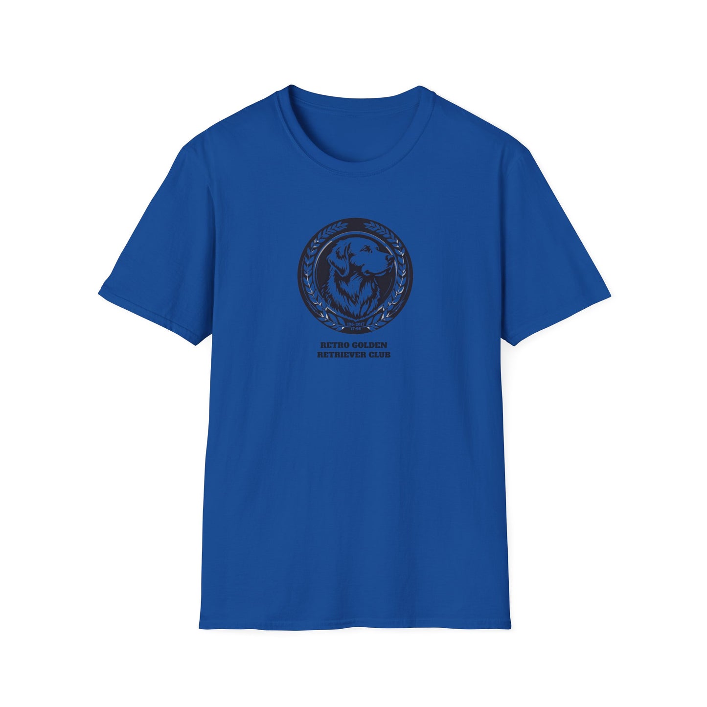 Golden Retriever Logo T-Shirt — Retro Golden Dog Graphic Tee