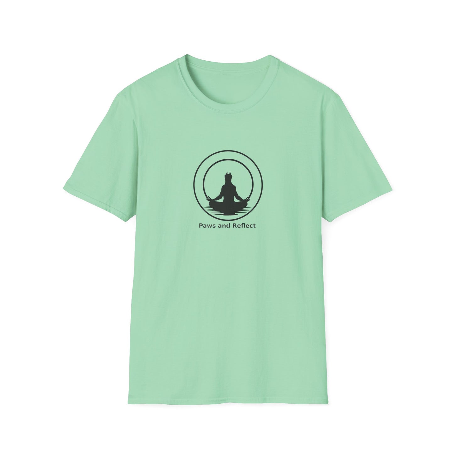 "Paws and Reflect" Zen Yoga Tee