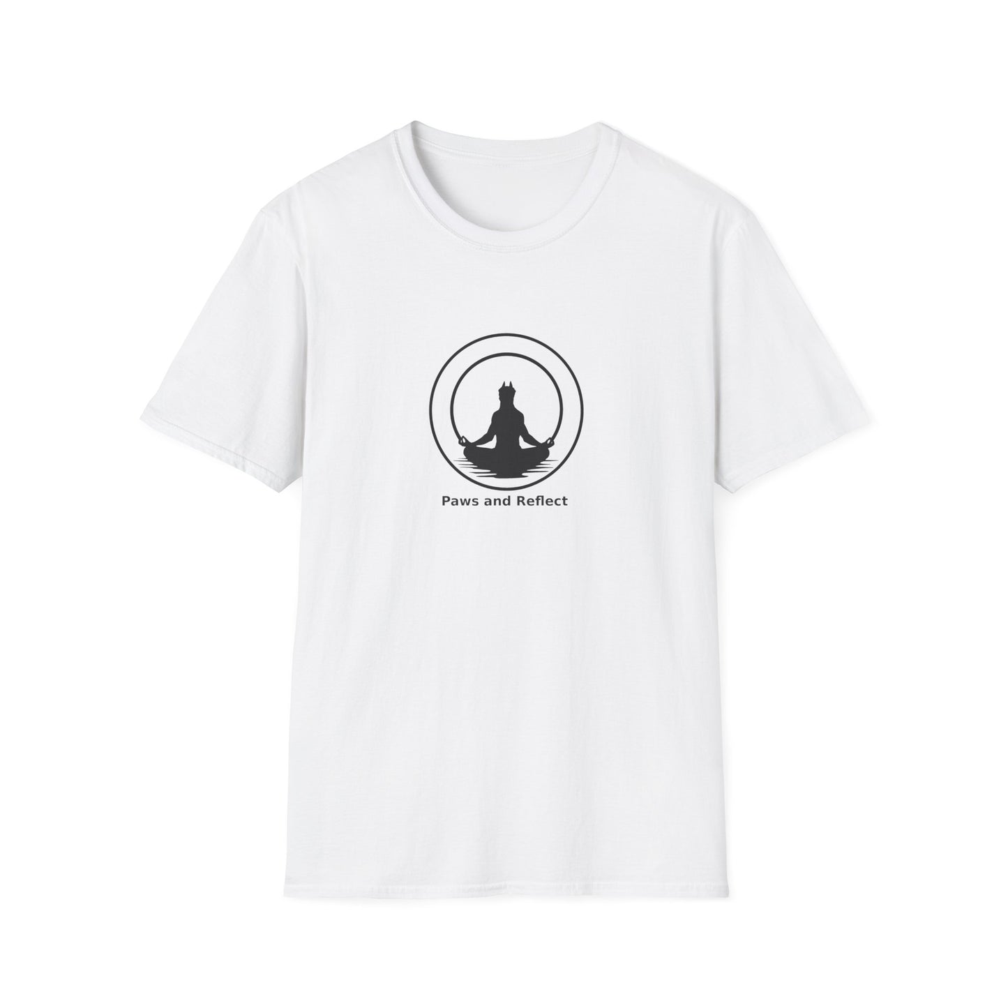 "Paws and Reflect" Zen Yoga Tee