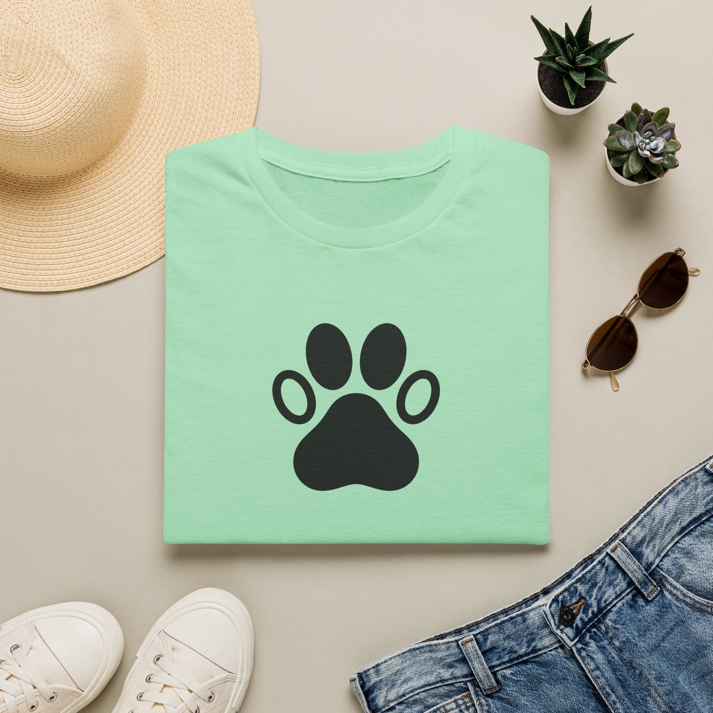 Paw Print T-Shirt — "I Shovel Poop, You're Welcome" Dog Lover Tee