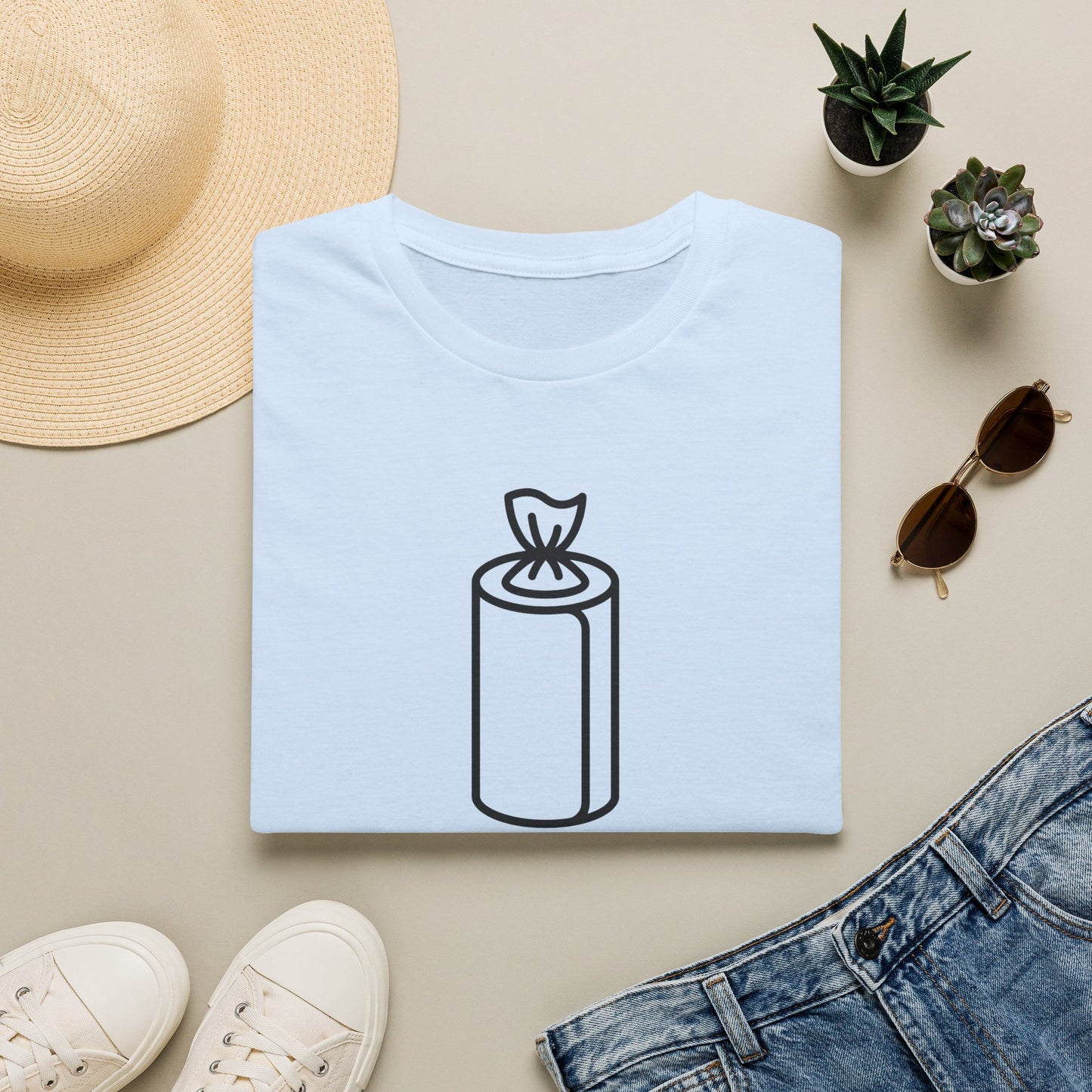 Poop Bags Are My Love Language T‑Shirt — Funny Dog Mom Pet Waste Bag Tee