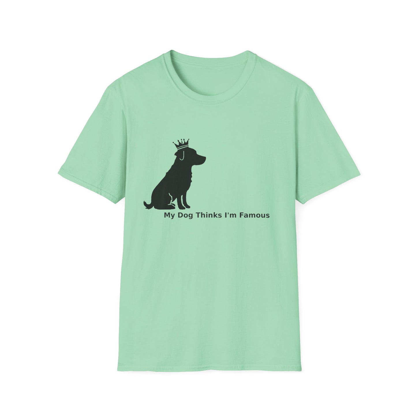 'My Dog Thinks I’m Famous' Crowned Labrador Tee