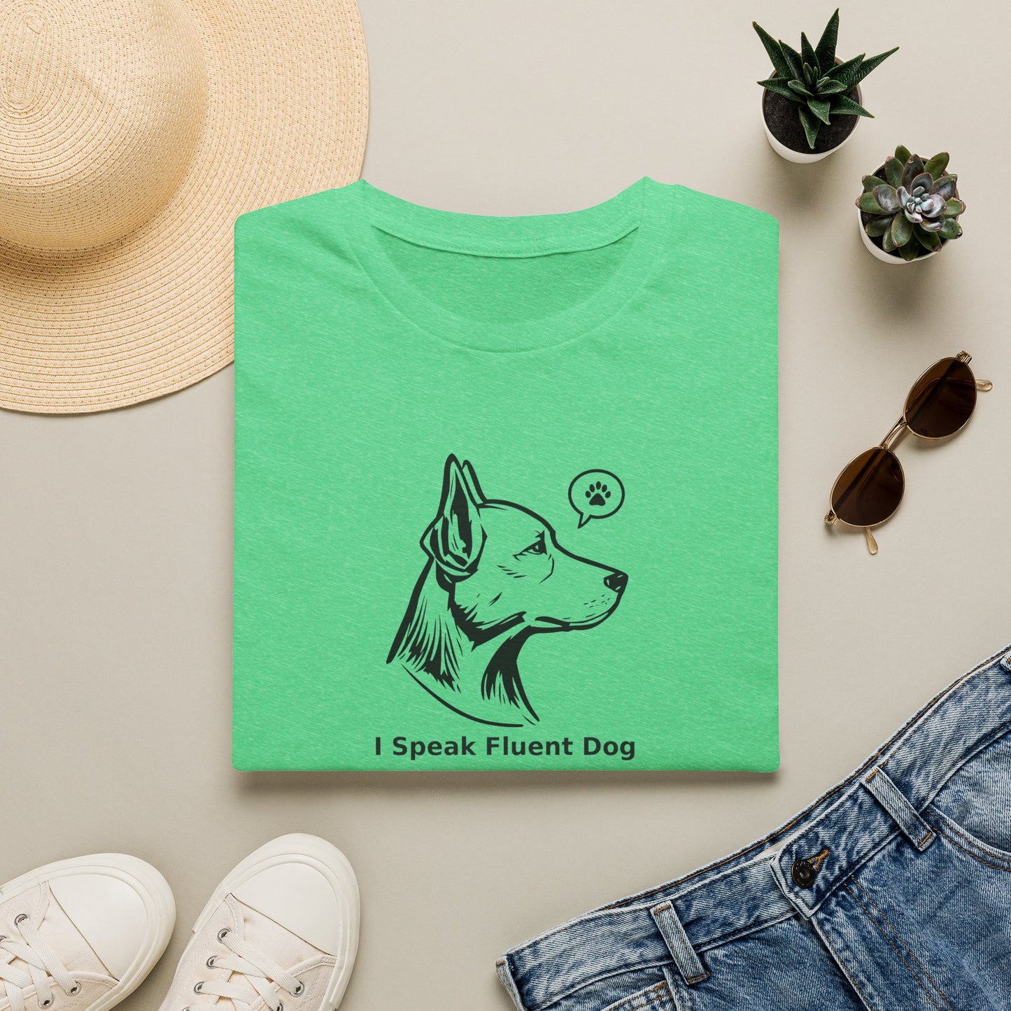 I Speak Fluent Dog T-Shirt — Funny Dog Lover Tee