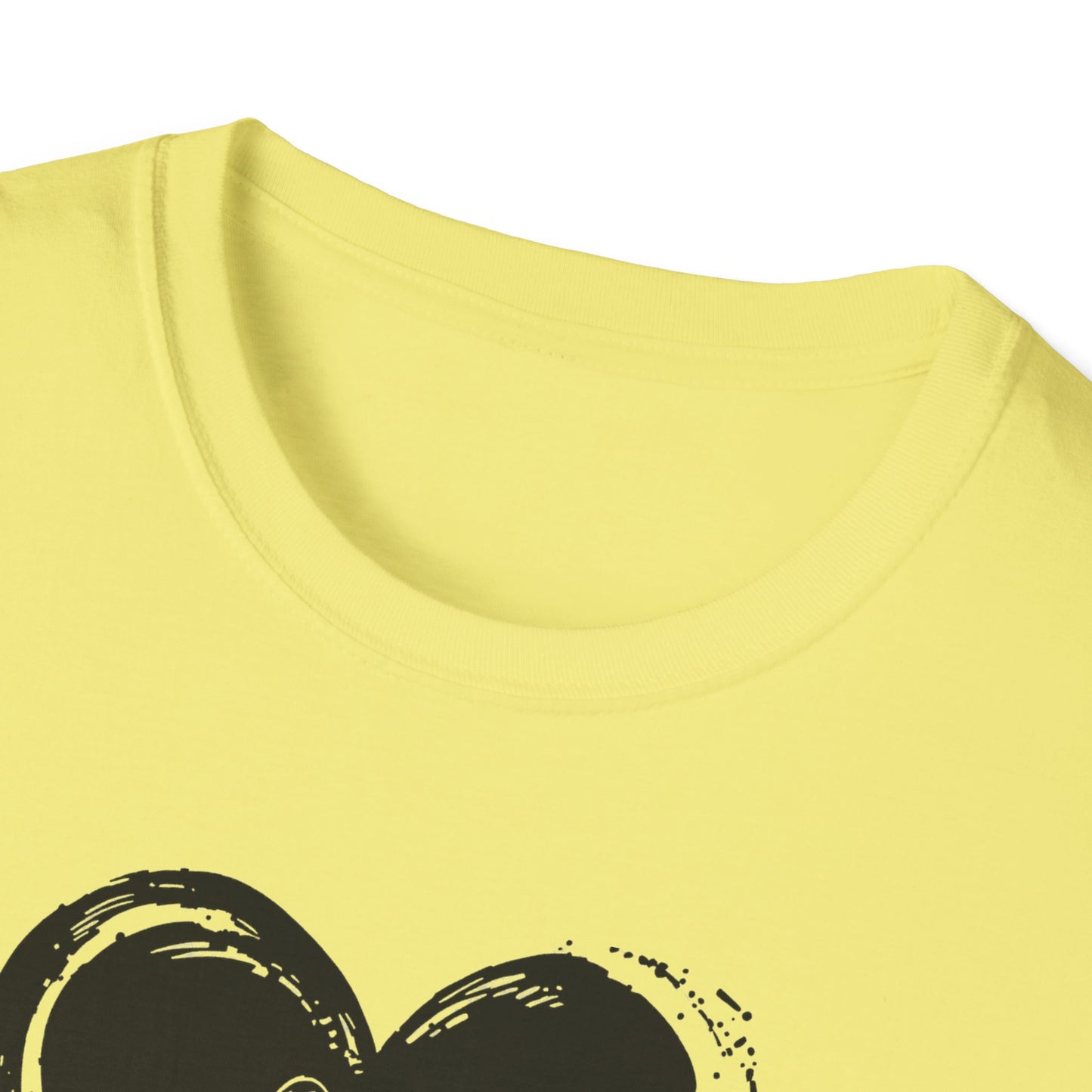 Dog Paw Heart T-Shirt — "All You Need is Love and a Dog" Pet Lover Tee