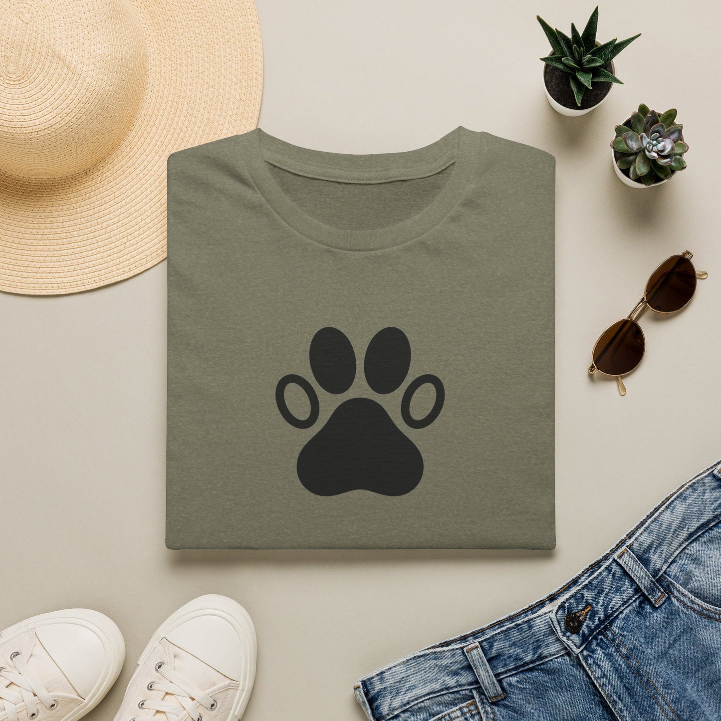 Paw Print T-Shirt — "I Shovel Poop, You're Welcome" Dog Lover Tee