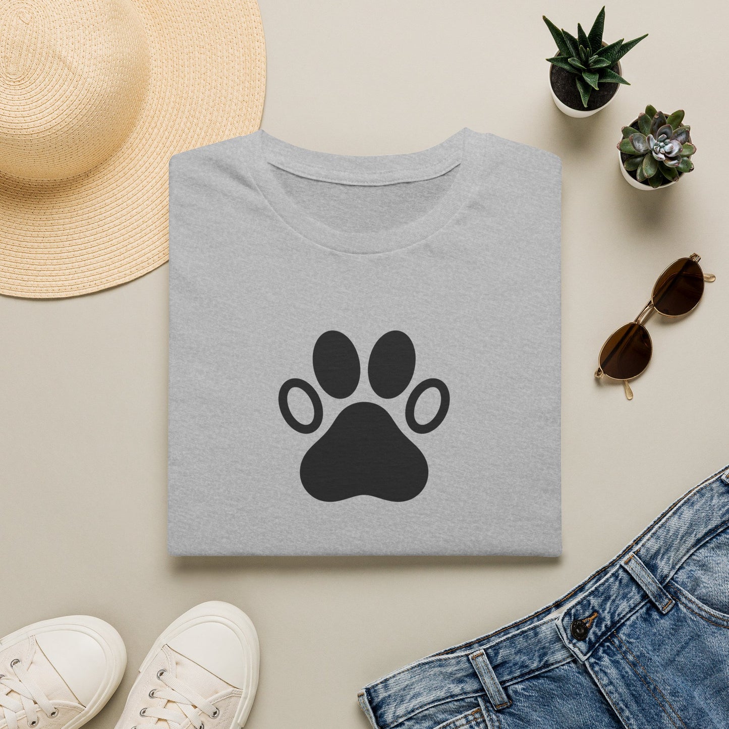 Paw Print T-Shirt — "I Shovel Poop, You're Welcome" Dog Lover Tee