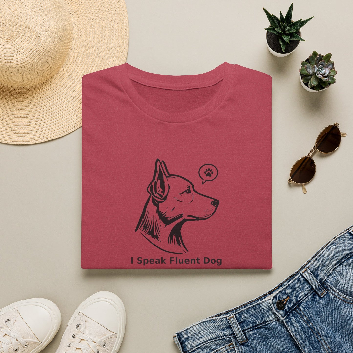 I Speak Fluent Dog T-Shirt — Funny Dog Lover Tee