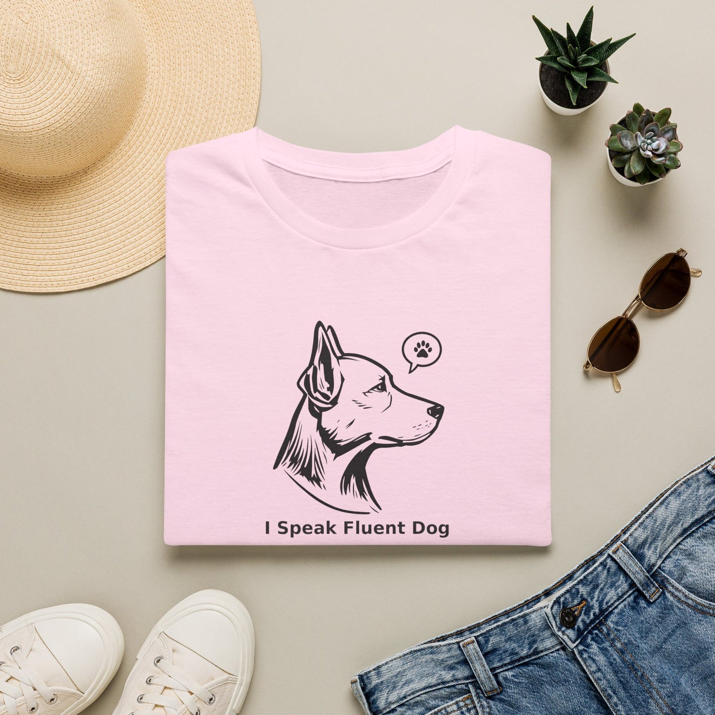 I Speak Fluent Dog T-Shirt — Funny Dog Lover Tee