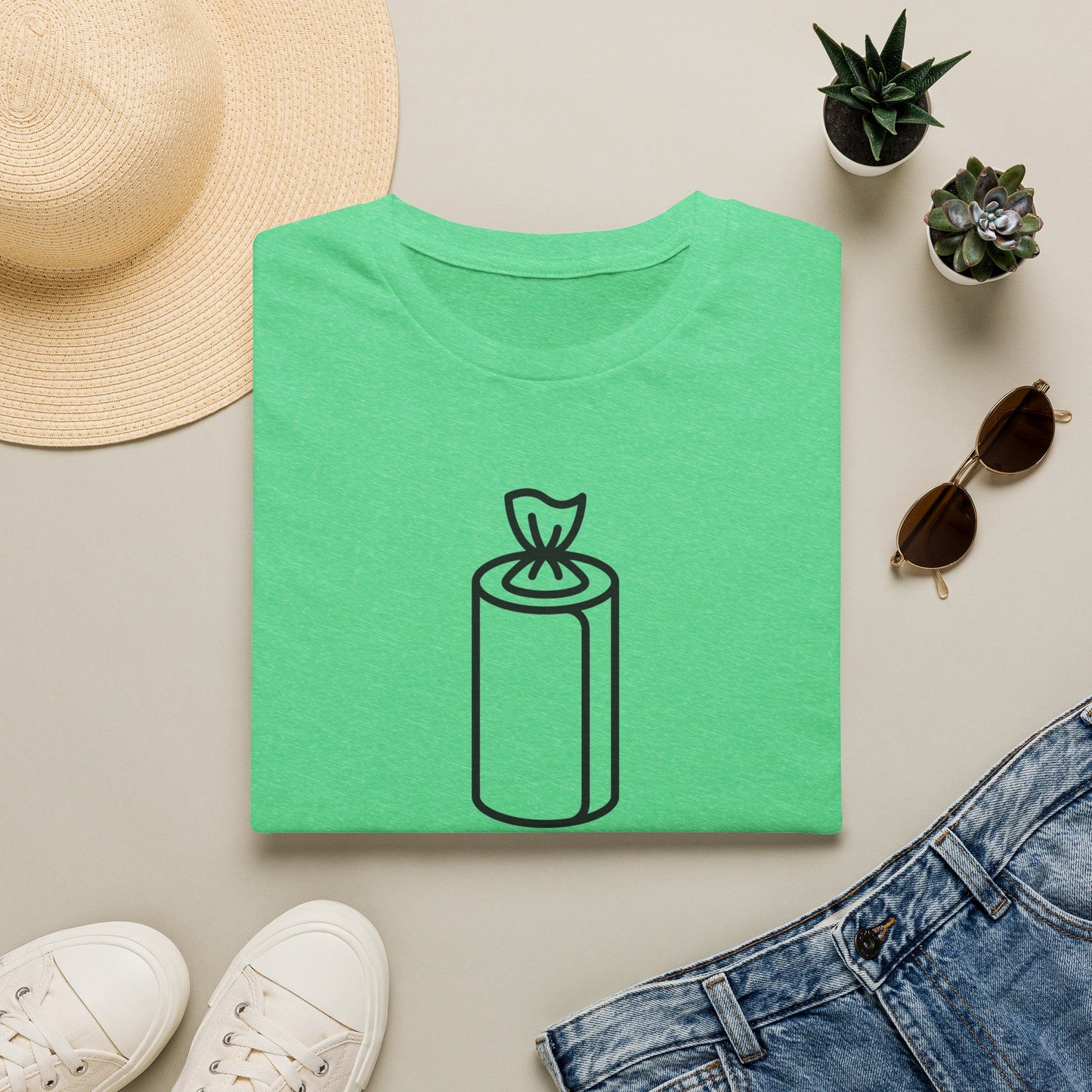 Poop Bags Are My Love Language T‑Shirt — Funny Dog Mom Pet Waste Bag Tee