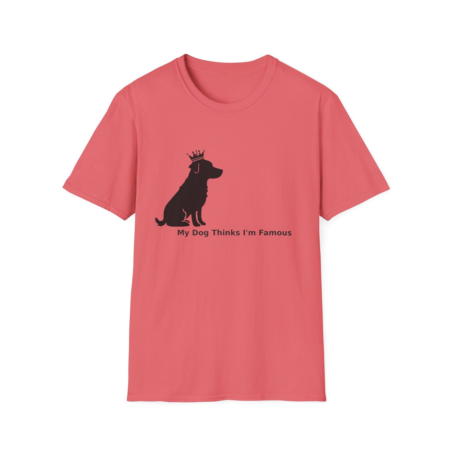 'My Dog Thinks I’m Famous' Crowned Labrador Tee