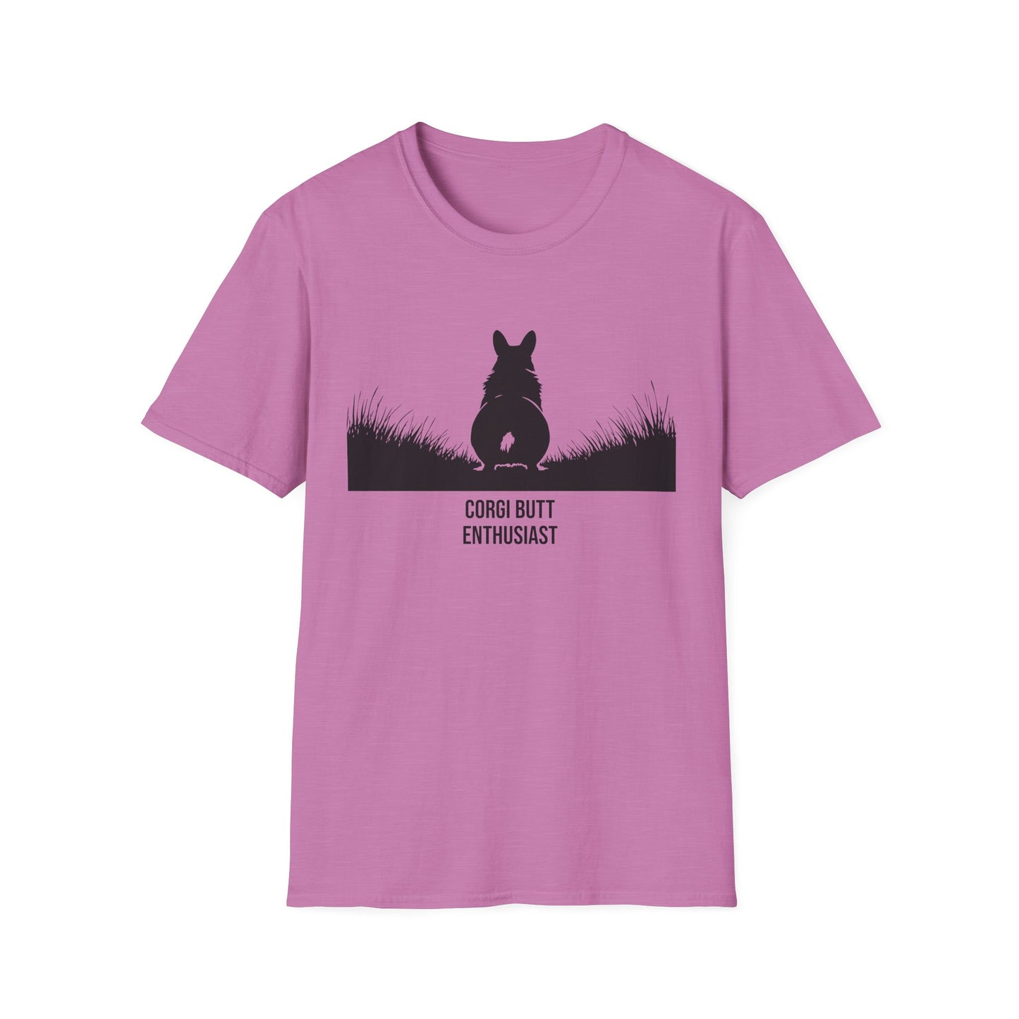 Corgi Butt T-Shirt — Cute Silhouette Dog Tee for Corgi Lovers