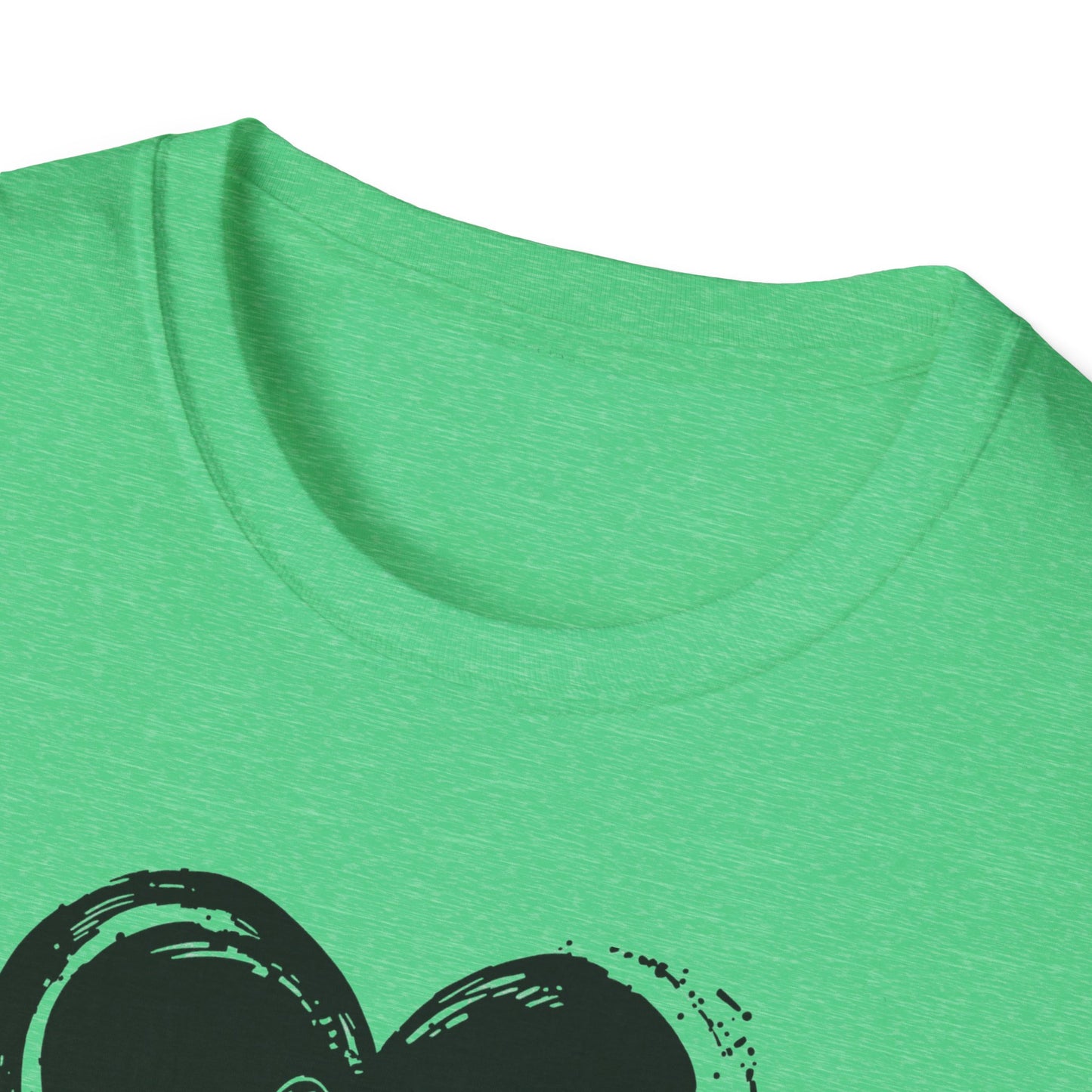Dog Paw Heart T-Shirt — "All You Need is Love and a Dog" Pet Lover Tee