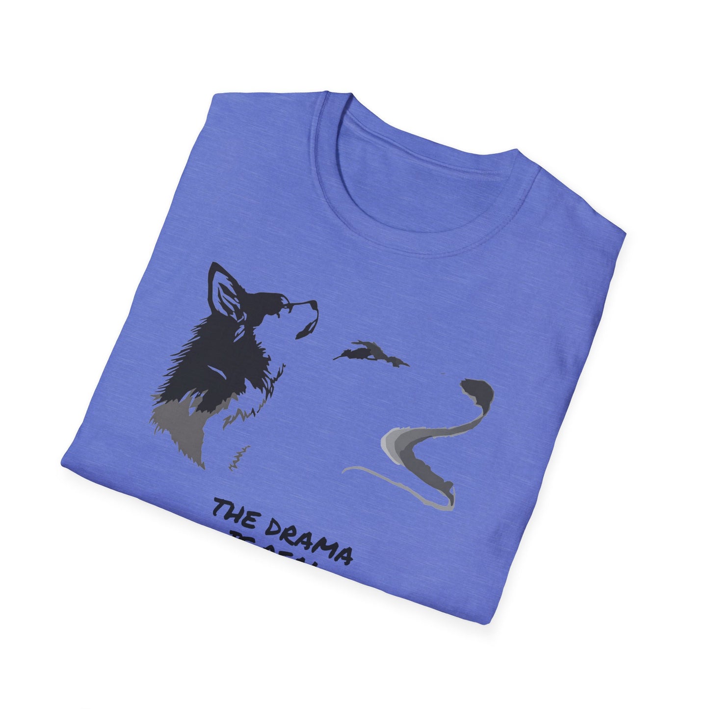 Wolf Howl T‑Shirt — "The Drama Is Real" Graphic Tee