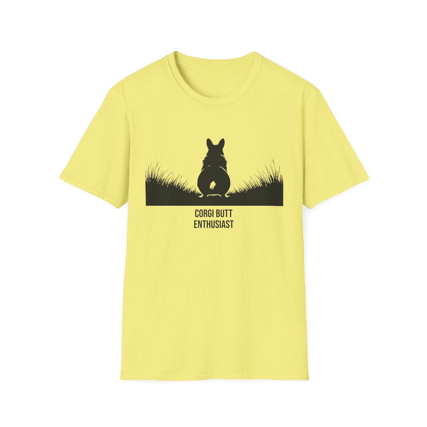 Corgi Butt T-Shirt — Cute Silhouette Dog Tee for Corgi Lovers